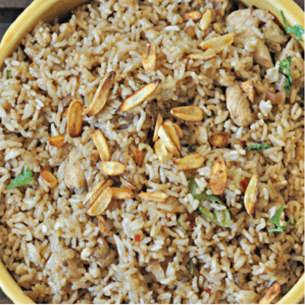 Chicken Burnt Chilly Fried Rice